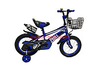 Велосипед Phillips синий оригинал детский с холостым ходом 14 размер