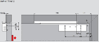 Пластина монтажная для доводчиков Dorma TS 92/93