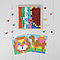 Деревянная Мозаика Цветные кубики Животные Африки, 4 схемы, фото 2