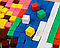 Деревянная Мозаика Цветные кубики Животные фермы, 4 схемы, фото 2