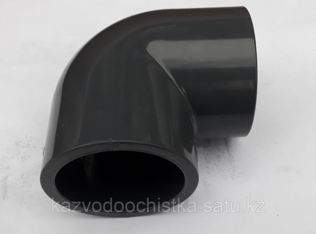 ПВХ Отвод (уголок) 90° (ELBOW) 63 мм.