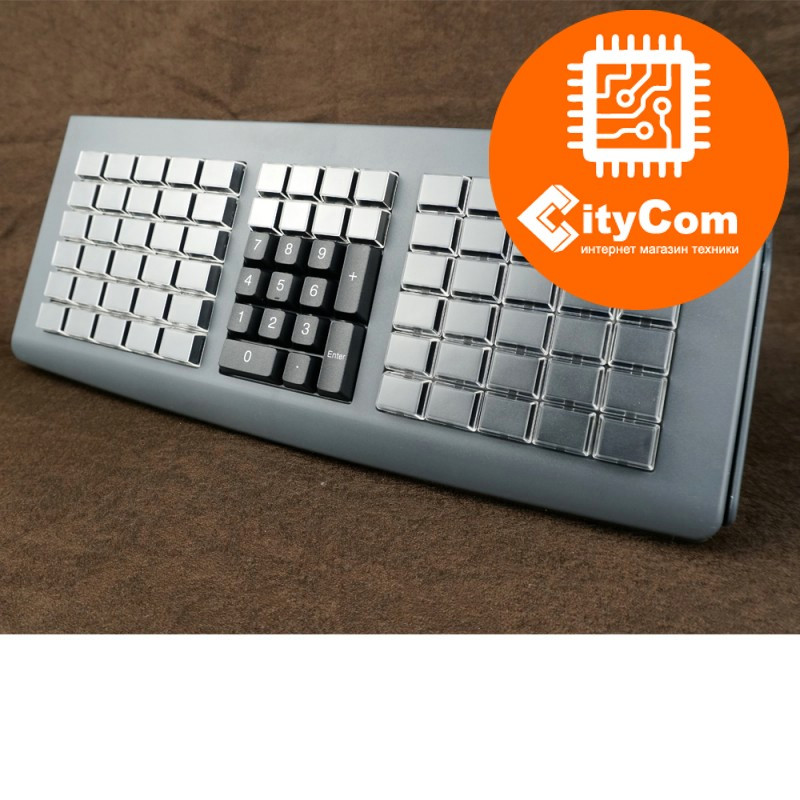 Программируемая клавиатура для кассы, кафе с ридером магнитных карт Citaq KB-81M programmable keyboard +MSR