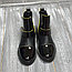 Ботинки черные, комбинированные, фото 3