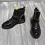Ботинки черные, комбинированные, фото 2