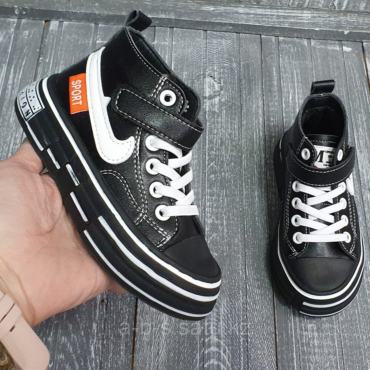Кеды, черные Nike