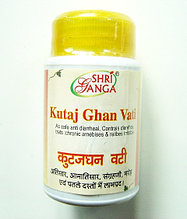 Кутадж гхан Вати / Kutaj Ghan Vati , Shri Ganga, 80 таб. Желудочно-кишечные расстройства ,язва