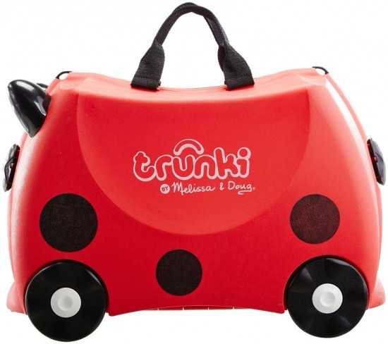 Trunki: Чемодан на колесиках Божья коровка