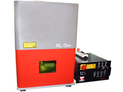Стационарный лазерный маркиратор XLBOX, окно 100х100мм, мощность 20Вт, необходим ПК - фото 1 - id-p73473601