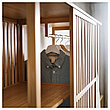 Гардероб открытый/раздвижная дверь НОРДКИЗА 120x186 см ИКЕА, IKEA, фото 4
