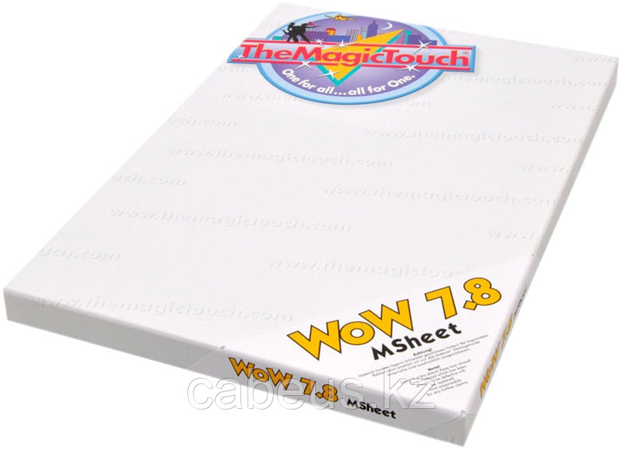 The Magic Touch WoW 7.8/100 Msheet A4 XL (Термотрансферная бумага для черного и темного текстиля)