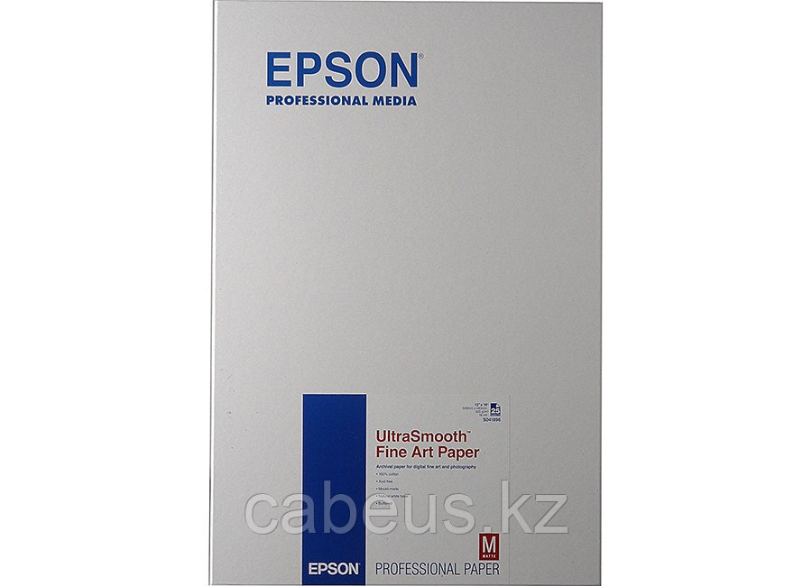 Фотобумага Epson UltraSmooth Fine Art Paper, A3+, 325 г/м2, 25 листов (C13S041896) - фото 1 - id-p73486986