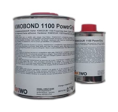 Двухкомпонентный клей для трафаретных сеток KIWO KIWOBOND 1100 PowerGrip (700 г.) - фото 1 - id-p73487514