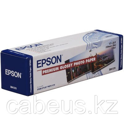 Рулонная бумага с покрытием Epson Premium Glossy Photo Paper 44 250 г/м2, 1.118x30.5 м, 76 мм (C13S041640) - фото 1 - id-p73489099