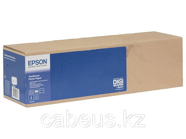 Рулонная бумага с покрытием Epson Traditional Photo Paper 64 300 г/м2, 1.626x15 м, 76 мм (C13S045107) - фото 1 - id-p73489529