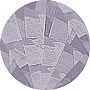 Фольга голограмма 34, Рулонная, 203 мм, 30 м, серебряное битое стекло - фото 1 - id-p73490165