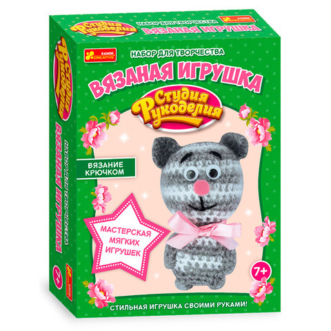 Набор для творчества «ВЯЗАННАЯ ИГРУШКА» RANOK CREATIVE (Кот) - фото 1 - id-p73509737