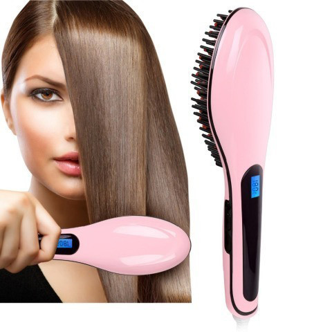 Расческа выпрямитель Fast Hair Straightener HQT-906