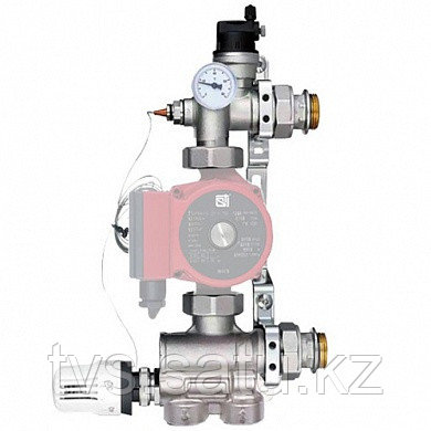 Узел насосно-смесительный Е008-3, с термоголовкой, без насоса