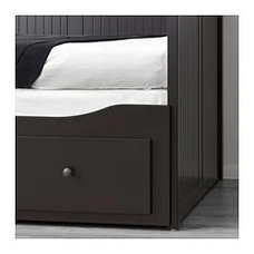Кушетка каркас с 3 ящ. ХЕМНЭС Мосхульт жесткий, 80x200 см ИКЕА, IKEA, фото 2