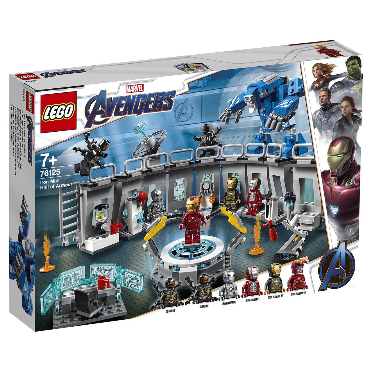 Конструктор LEGO Marvel Super Heroes Лаборатория Железного человека 76125