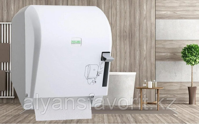Диспенсер рулонных бумажных полотенец K8 (медицинский, локтевой).Vialli, фото 2
