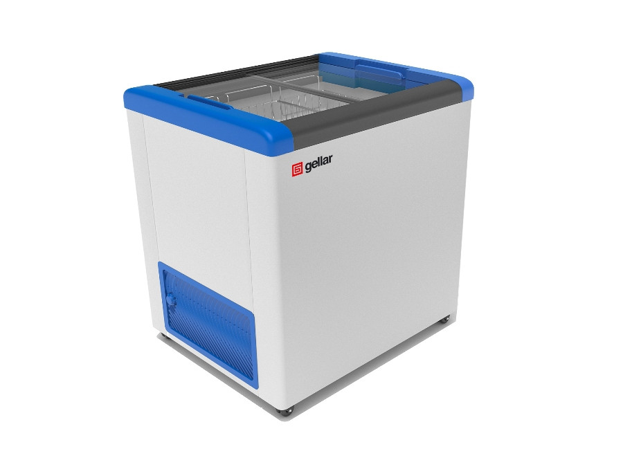 Морозильный ларь Gellar FG 250 C прямое стекло