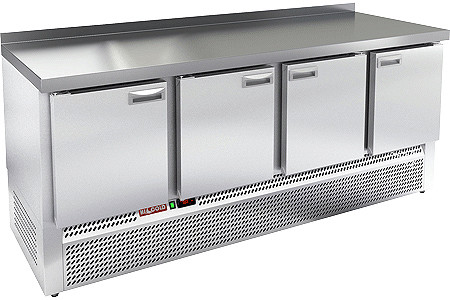 Стол охлаждаемый из пластификата Hicold GNE 1111/TN W