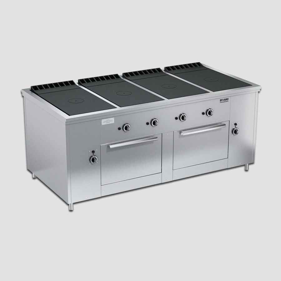 Плита газовая Вулкан ПРГ-IIА-4С 2ДШ Maxi