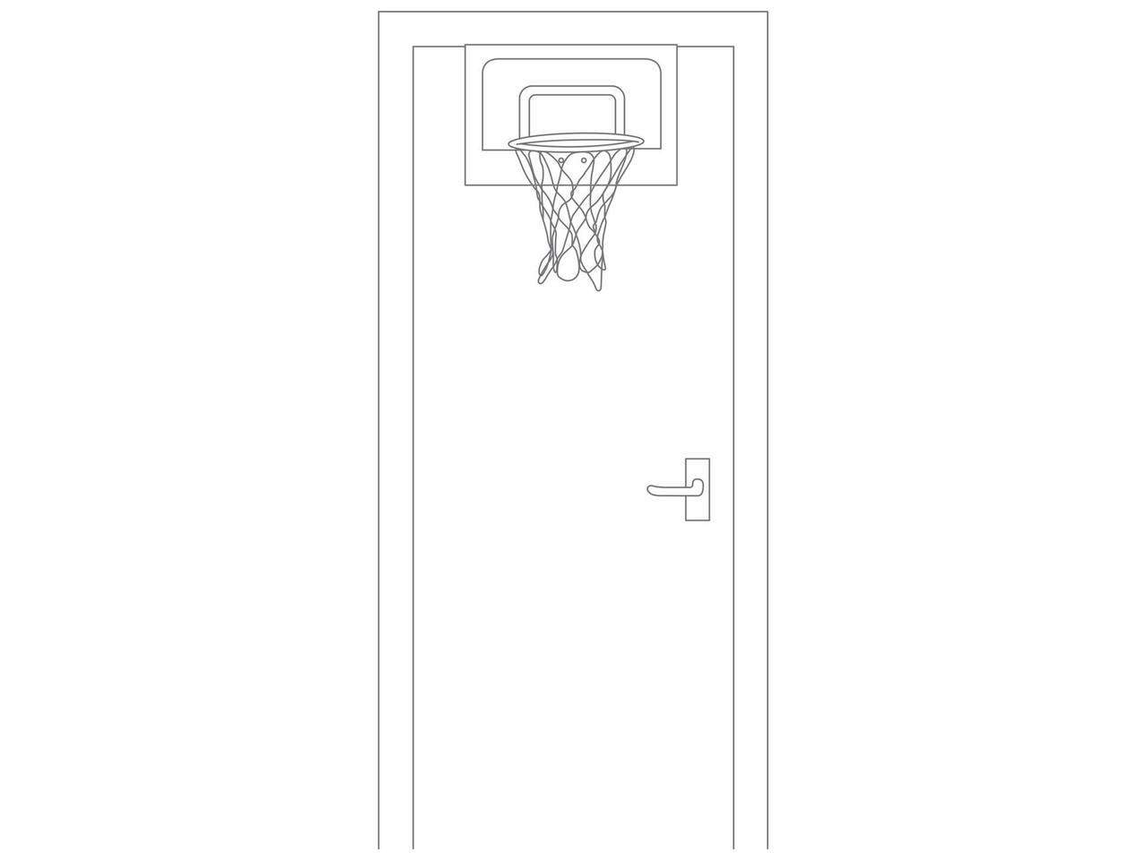 Баскетбольный набор PURE2IMPROVE FUN HOOP CLASSIC - фото 4 - id-p73534749