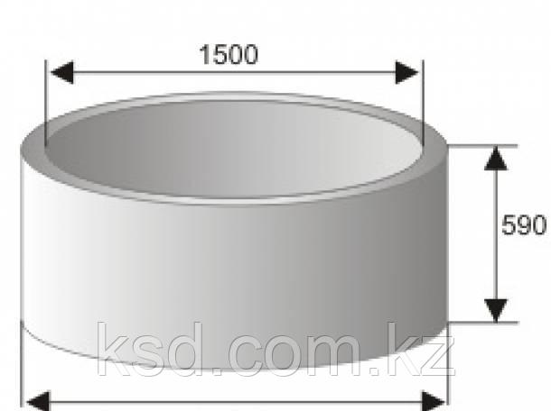 Стеновое кольцо КС 15-6 - фото 1 - id-p73535162