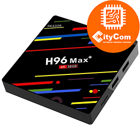 ТВ Приставка H96 MAX Smart tv Box RK3318 Android. Tv-box. Плеер для ТВ. Сделает любой телевизор "умным".