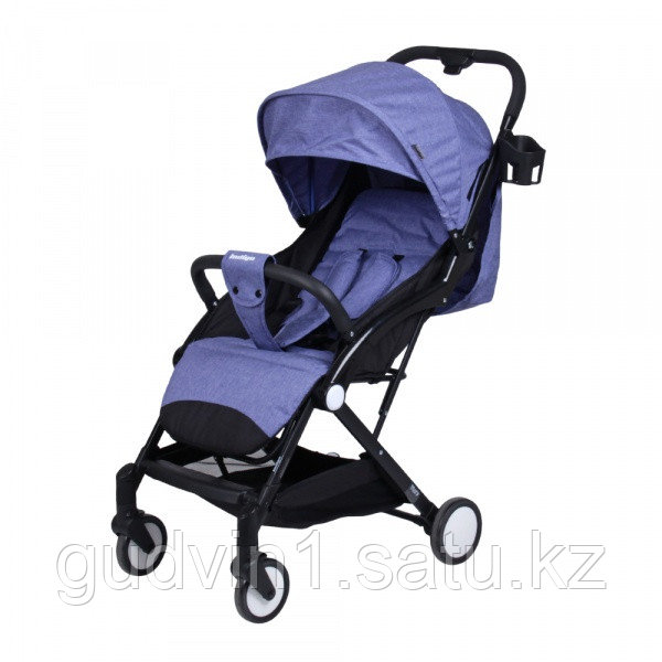 Коляска прогулочная Indigo Mary, джинс 01-09778