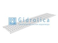 Арт. 528 Решетка водоприемная Gidrolica Standart РВ -20.24.100 - штампованная стальная оцинкованная, кл. А15