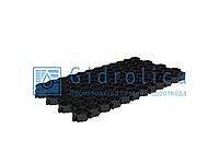 Арт. 608 Решетка газонная Gidrolica Eco Standart РГ-70.40.3,2 - пластиковая черная