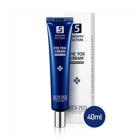 Омолаживающий лифтинг-крем для век с пептидным комплексом MEDI-PEEL 5 Growth Factors Eye Tox Cream, фото 2