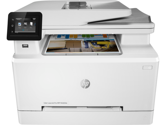 HP 7KW74A МФУ лазерное цветное Color LaserJet Pro MFP M283fdn (A4)