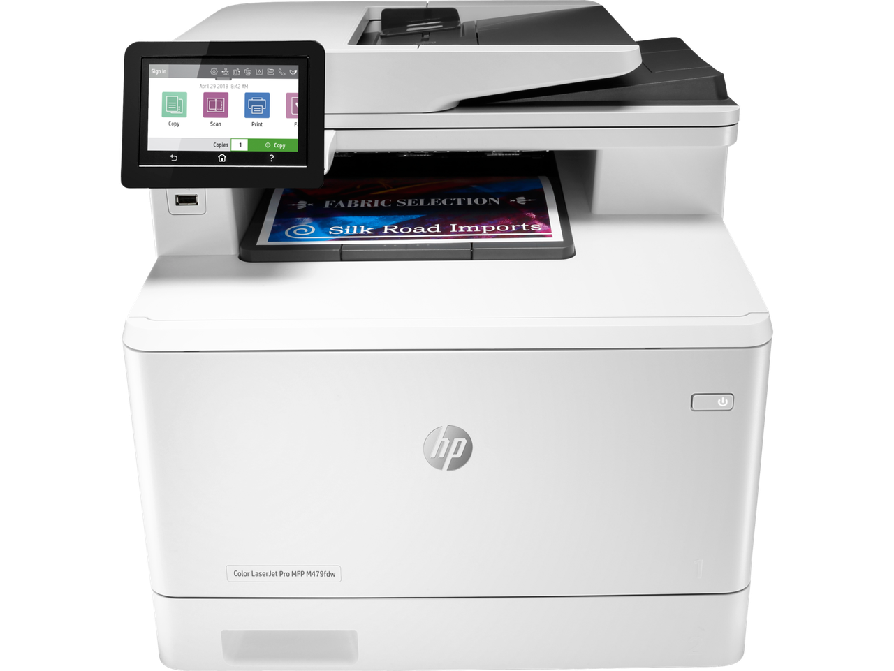 HP W1A80A МФУ лазерное цветное Color LaserJet Pro MFP M479fdw (A4)