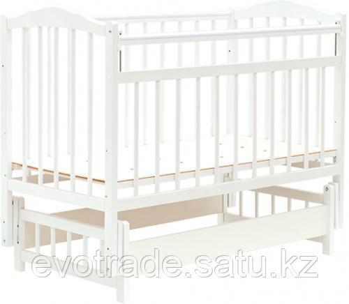 Кровать детская Bambini Классик M 01.10.11 Белый