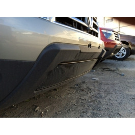 Защитная сетка/решетка радиатора для Renault Duster/Рено Дастер 2012- - фото 5 - id-p7233086