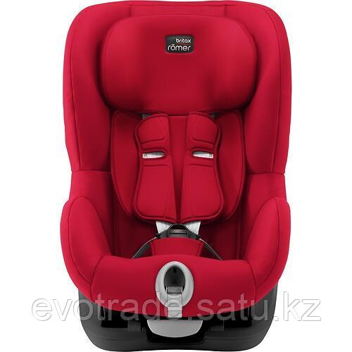 Автокресло Britax Römer King II Black Series Fire Red Trendline