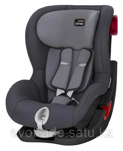 Автокресло Britax Römer King II Black Series Storm Grey Trendline