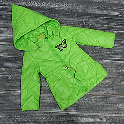 Куртка для девочек (весна,  зеленая)