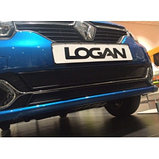 Защитная сетка/решетка радиатора для Renault Logan/Рено Логан 2014-, фото 4
