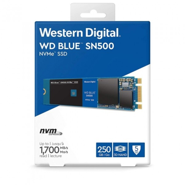 Твердотельный накопитель 250Gb SSD WD 3D NAND M.2 PCIe NVMe 2280 R1700Mb/s W1300MB/s WDS250G1B0C - фото 2 - id-p73468409
