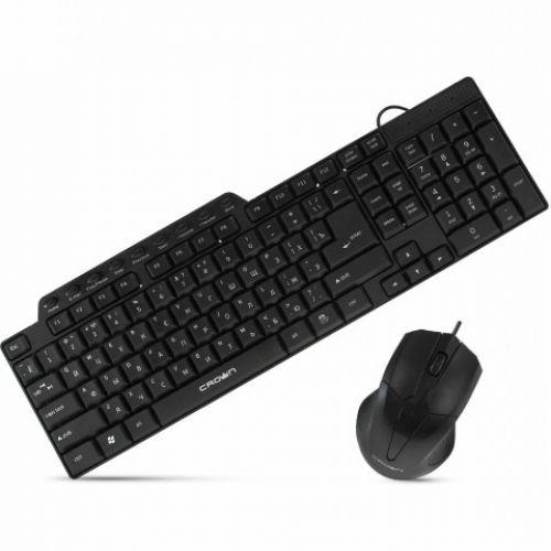 Комплект клавиатура + мышь Crown CMMK-520B