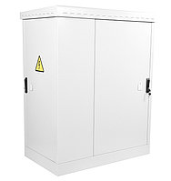 Шкаф уличный всепогодный укомплектованный напольный ЦМО ШТВ-2, IP54, 36U, 1800х1000х600 мм ВхШхГ, дверь: