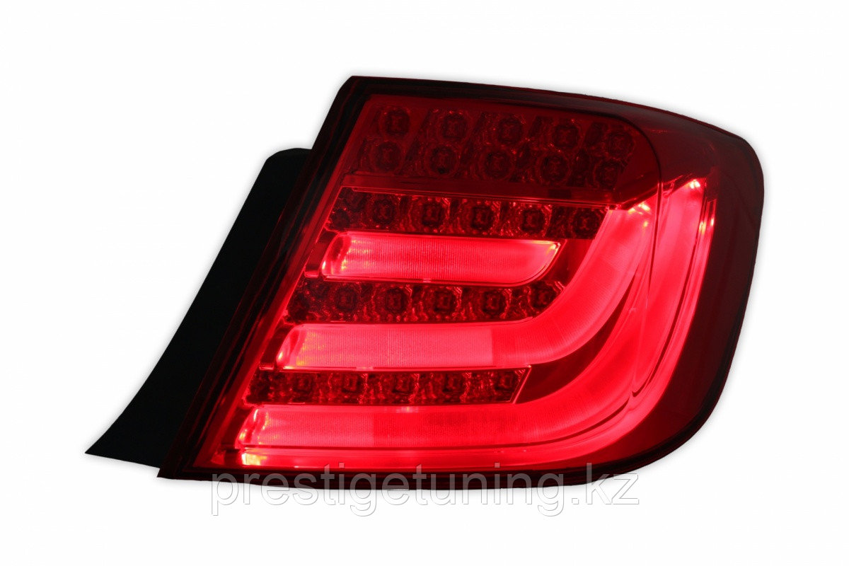 Задние фонари на Camry V50 2011-14 дизайн BMW (Красный цвет) - фото 9 - id-p3160960