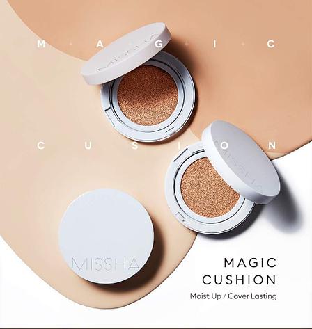Кушон увлажняющий, Missha Magic Cushion Moist Up SPF50+/PA+++ (Тон №23), фото 2