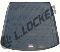 Коврик в багажник Audi A6 sedan (11-) (полимерный) L.Locker