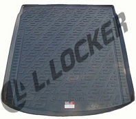 Коврик в багажник Audi Q3 (11-) (полимерный) L.Locker